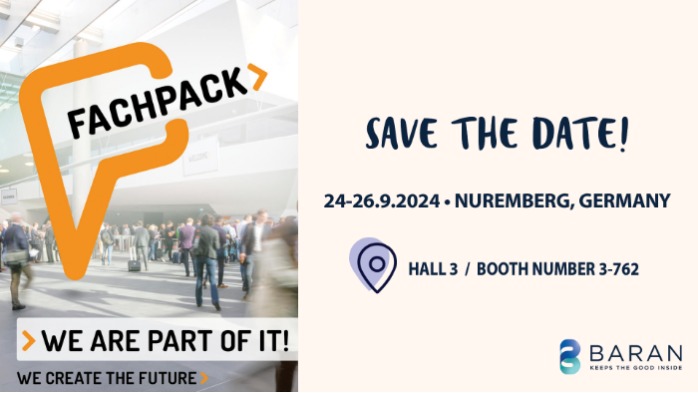 Meet Baran Packaging at FACHPACK 2024!