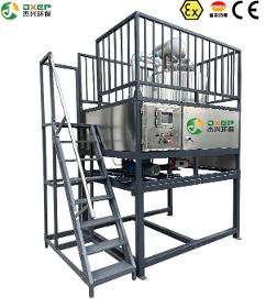 Cryogenic distillation equipment